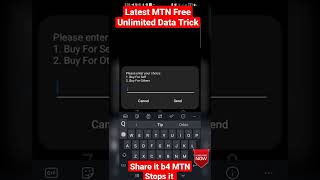 Latest MTN Free Unlimited Data Bundle Trick #mtn #freedata #ghana (Unlimited Internet Data Trick)