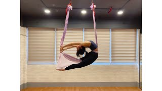 7️⃣6️⃣ 空瑜串連 Aerial Yoga (依涵)