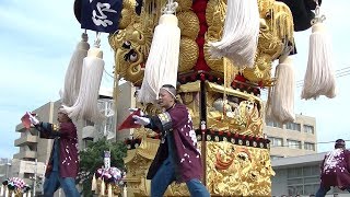 新居浜太鼓祭り　2018　河川敷