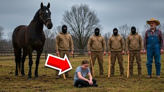 Menina é atacada por ladrões e seu tio fica sem reação, um cavalo intervém de forma inexplicável!