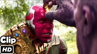 Thanos Kills Vision Scene Hindi Vision Death Scene  Avengers infinity War  Movie CLIP 4K HD