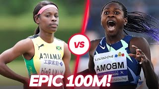 Alana Reid Battles Christine Mboma in Epic Women’s 100m || Kip Keino Classic 202