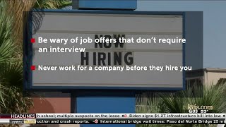 How to avoid jobs scams this holiday season