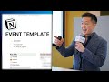 Plan an ENTIRE Event on Notion (in 9 minutes)!