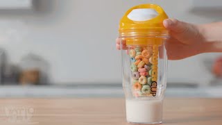 This Genius Cup Actually Lets You Drink Cereal • 13 Gifts That Give You an Extra Hand