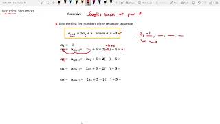 Recursive Sequence