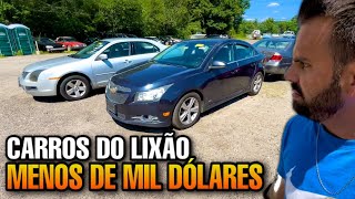 CARROS POR MENOS DE MIL DÓLARES NO LIXÃO DOS EUA