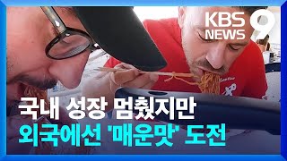 일주일에 1.7회 먹는다…아프리카·남태평양 히트친 K라면 [9시뉴스] / KBS  2022.10.17.