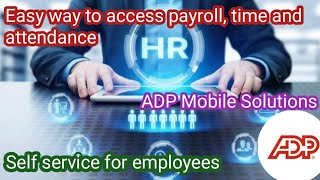 How can you earn from this application? ADP Mobile Solutions