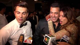 Salman Khan-Bipasha Basu FLIRT, Karan Singh Grover Laughs! | Wedding Reception