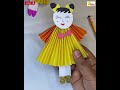 How to Make Paper Dolls | Cute Paper Doll Making DIY Crafts