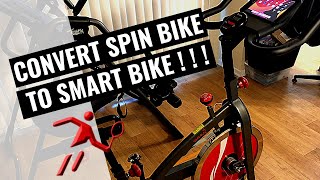 How to Convert Your Inexpensive Spin Bike into a Smart Bike