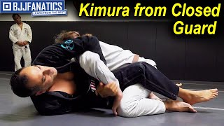 Kimura from Closed Guard by Roy Dean