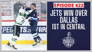Winnipeg Jets win 5-1 over Dallas Stars, are 1st in the Central Division, CFL West Final Sunday