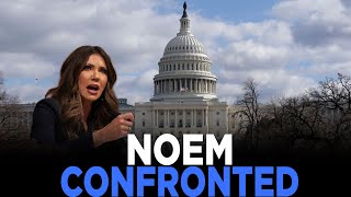 WATCH: Kristi Noem Confronted By Protesters In Capitol Hallway After Leaving Hearing Early |TRENDING