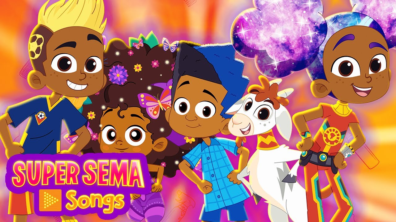 I Love My Hair Super Sema Kids Songs Nursery Rhymes Youtube