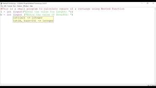 Python Tutorial for Beginners | Python Nested Functions | 369 ProIT