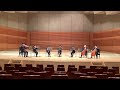 29thオケフェス 68 宮城県仙台第一高等学校 室内楽部 f.mendelssohn string symphony no.10 in b minor mwv n 10