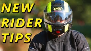 9 Tips for Beginner Motorcycle Riders