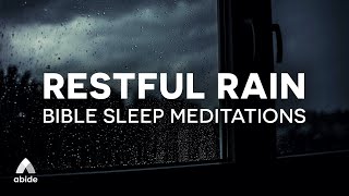 Bible Sleep Meditation (Restful Rain)