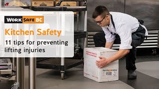 Kitchen Safety: Preventing Lifting Injuries (7 of 7) | WorkSafeBC