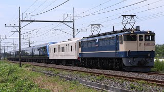 EF65 2096牽引 ロイヤルエクスプレス甲種輸送 9171レ 東大宮〜蓮田通過