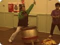 grandmaster lee kam wing impromptu lion dance drumming.mpg