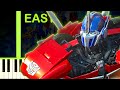 TRANSFORMERS PRIME THEME - EASY Piano Tutorial