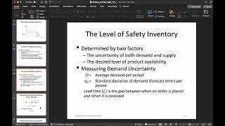 Introduction to Safety Inventory