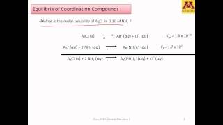 GenChem2: M6-D8 Complexation and solubility