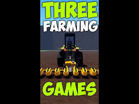 ¡3 agricultura de Roblox que deberías jugar! #simulador #roblox #shorts #farming