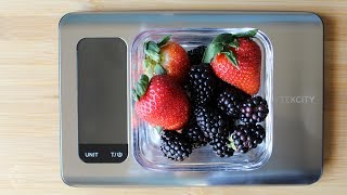 Etekcity Smart Nutrition Scale Test + Review | The Sweetest Journey