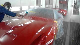 How to paint a Ferrari California