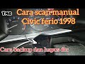 Scan manual honda civic ferio thn 1998