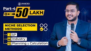 কিভাবে PERFECT NICHE খুঁজে পাওয়া যায়? Zero to 50lakh E-com CHALLENGE! PART-4