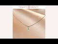 gold single small diamond necklace the perfect everyday diamond