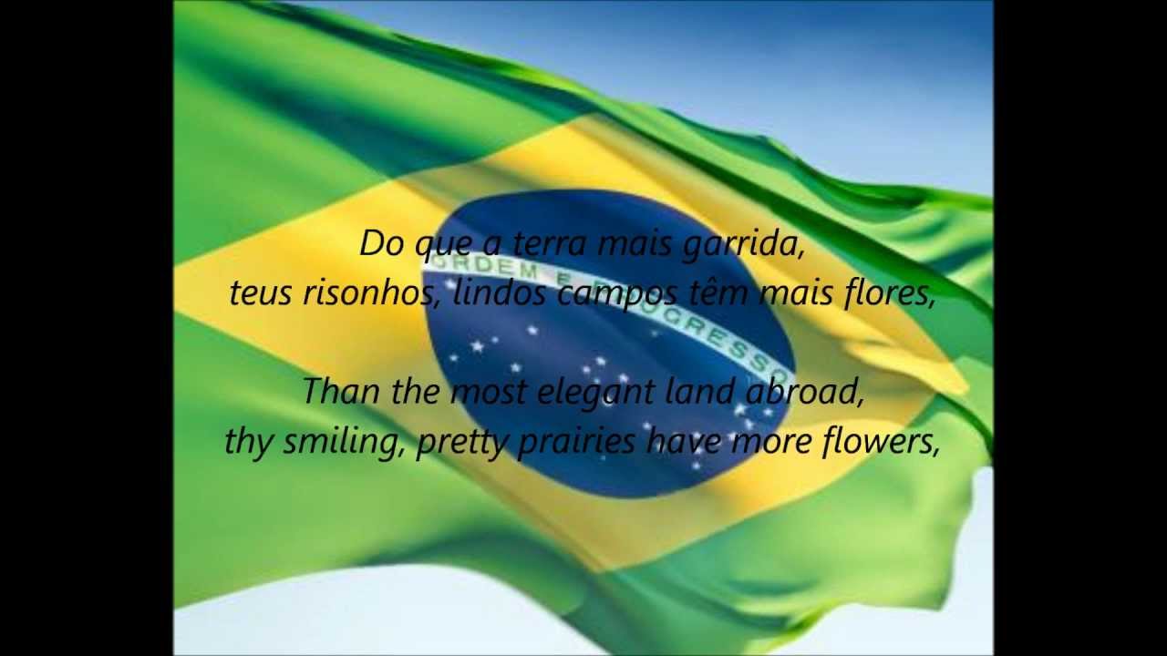 Brazilian National Anthem - "Hino Nacional Brasileiro" (PT/EN) - YouTube