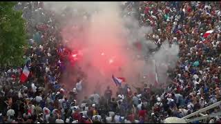 France celebrates World Cup win in the streets