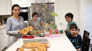 Choreg - Armenian Easter Cookies - Armenian Bread - Heghineh Cooking Show