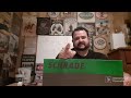 schrade schf48 jethro 18in s.s. full tang fixed blade knife unboxing. sent by kyle is doing stuff