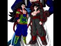 Af Gogeta VS Goku's Ultra #dbs #shorts #short #cartoon