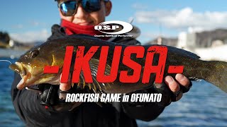 【O.S.P】岩手・大船渡で大型アイナメを狙う! -ROCKFISH GAME in OFUNATO- 【IKUSA】