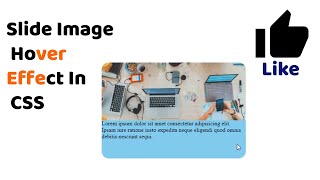 Slide Image On Hover Using a CSS Transition | HTML CSS Hover Effects