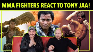 MMA Fighters React To TONY JAA Fight Scenes #5