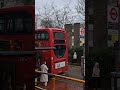 e400 arriva london t210 lj61chx london overground replacement m idling at clapham junction station