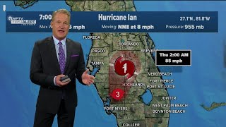Tracking Hurricane Ian Wednesday, Sept. 28, 7 p.m.