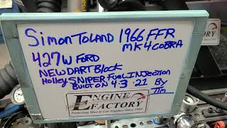 427w Ford 540Hp Holley sniper efi Ran great