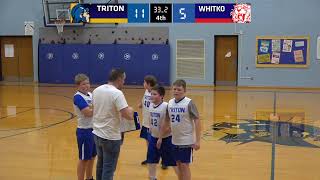 Whitko at Triton - 6th Grade Boys Middle School Basketball 🏀 11-21-2022