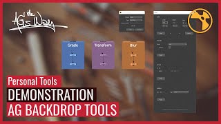 The AG's Way Nuke Compositing | Demonstration AG Backdrop Tools