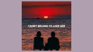 Oslo Ibrahim - I Don't Belong To Love Her (Lyric Video)